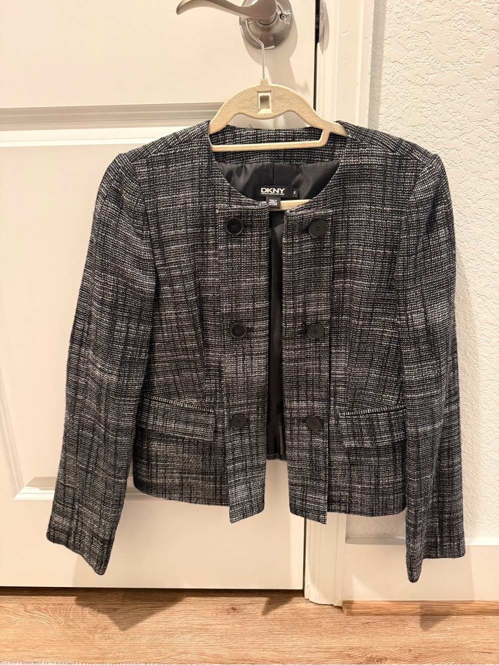 DKNY Women's Tweed Blazer